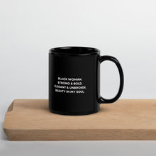 Load image into Gallery viewer, Black Woman Poetry Glossy Mug