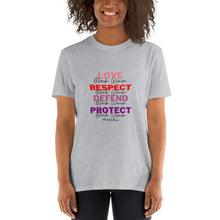 Load image into Gallery viewer, "Love Black Women" Colorful Short-Sleeve Unisex T-Shirt